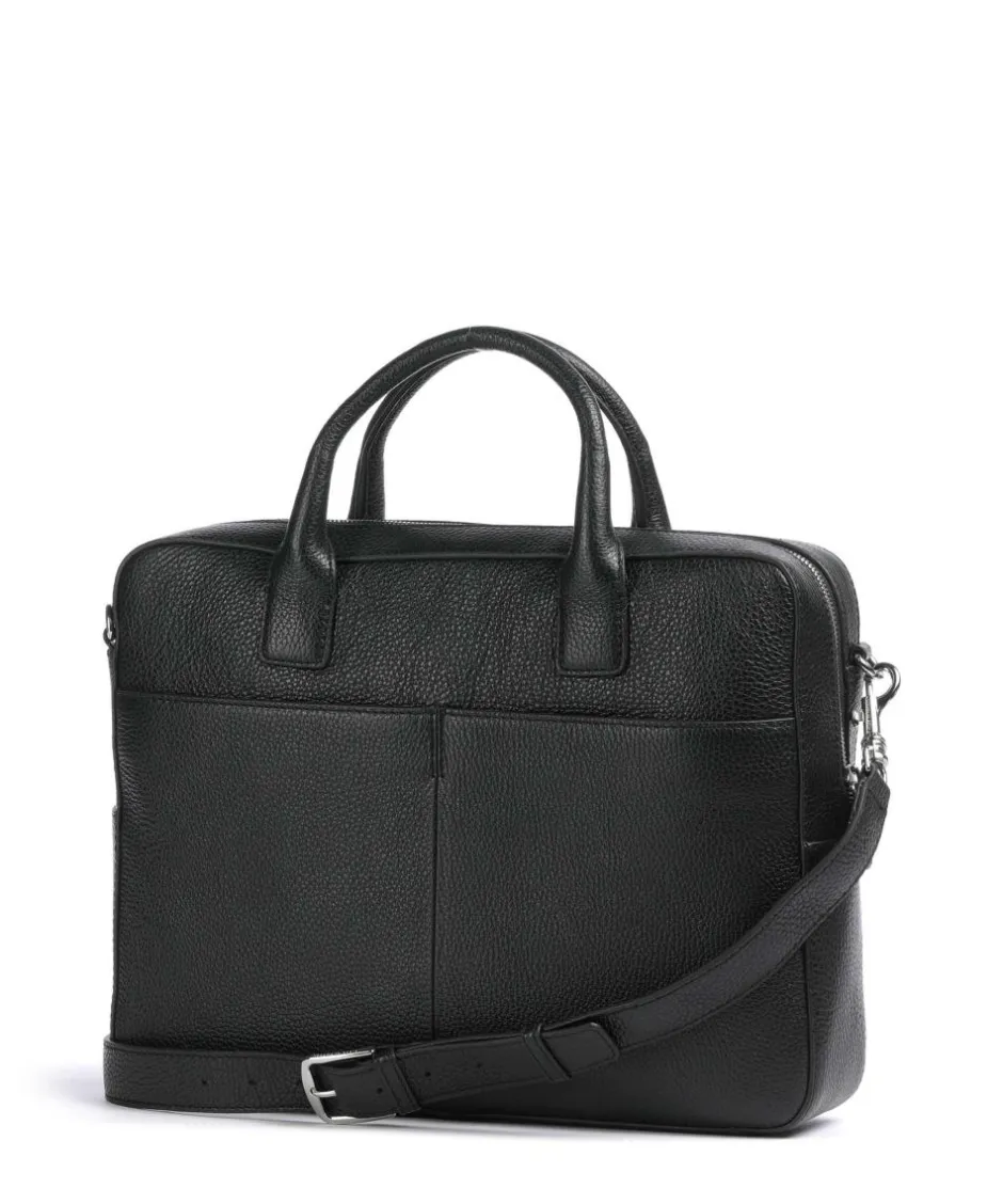 Tiger of Sweden Business- & Laptop Bags-Beckholmen Briefcase grained cow leather