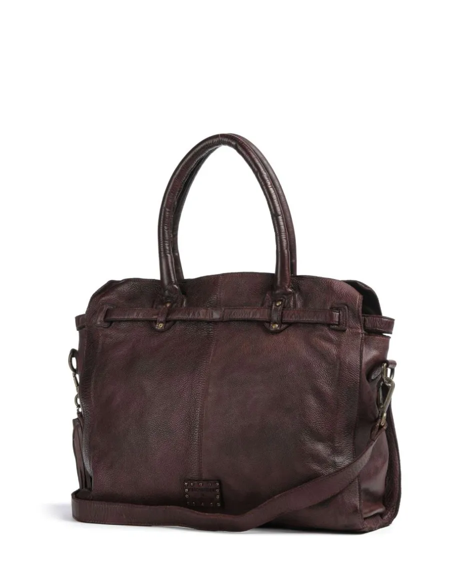 Taschendieb Wien Tote Bags|Handbags-Beethovenplatz 1 Handbag grained cow leather