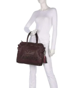 Taschendieb Wien Tote Bags|Handbags-Beethovenplatz 1 Handbag grained cow leather