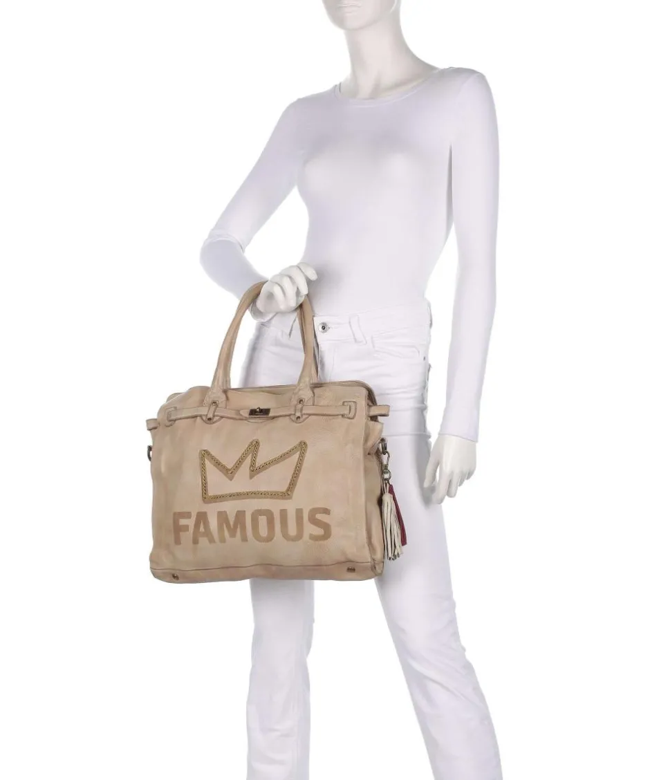 Taschendieb Wien Tote Bags|Handbags-Beethovenplatz 1 Handbag grained cow leather