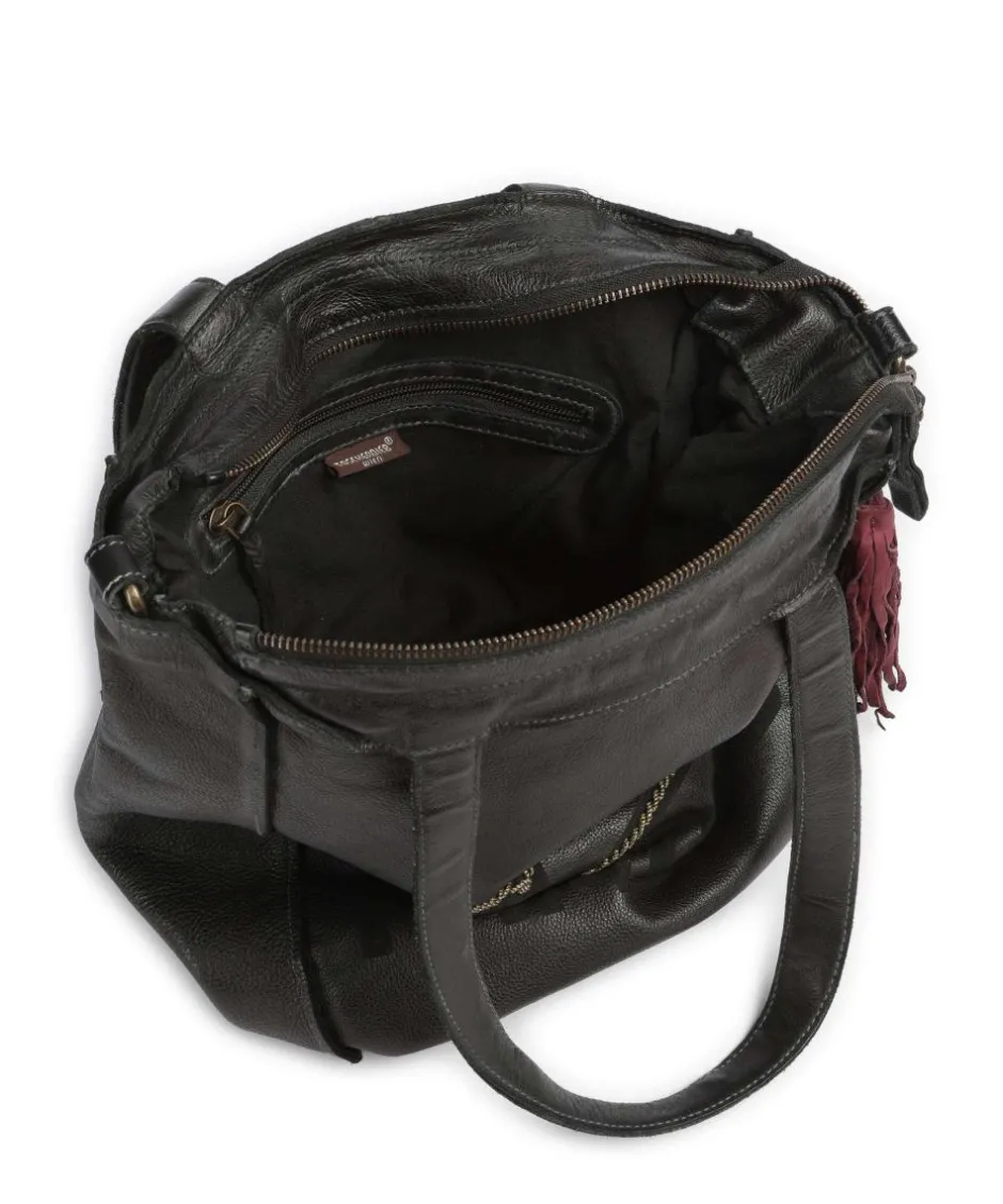 Taschendieb Wien Shoulder Bags|Hobo Bags-Beethovenplatz 3 Hobo bag grained cow leather