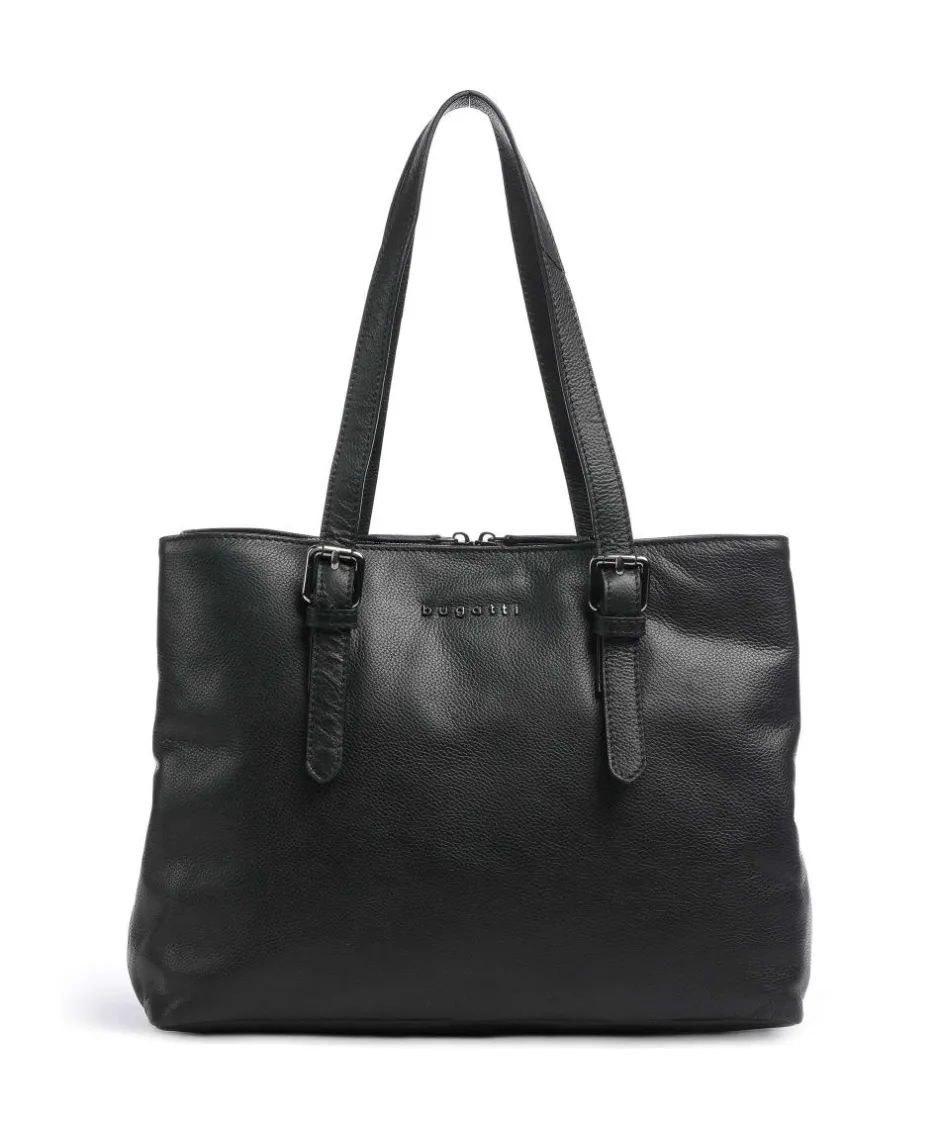 Bugatti Tote Bags-Bella Tote bag cow leather