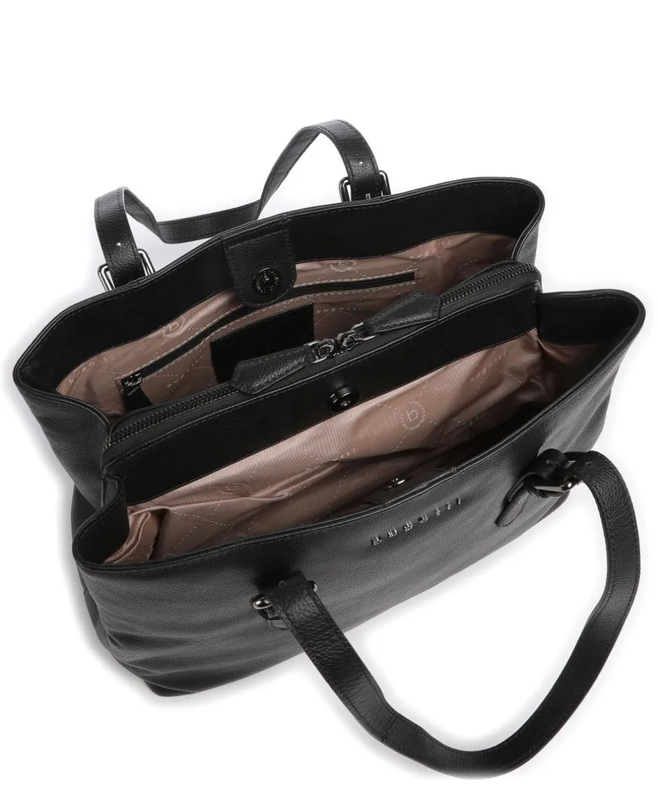 Bugatti Tote Bags-Bella Tote bag cow leather