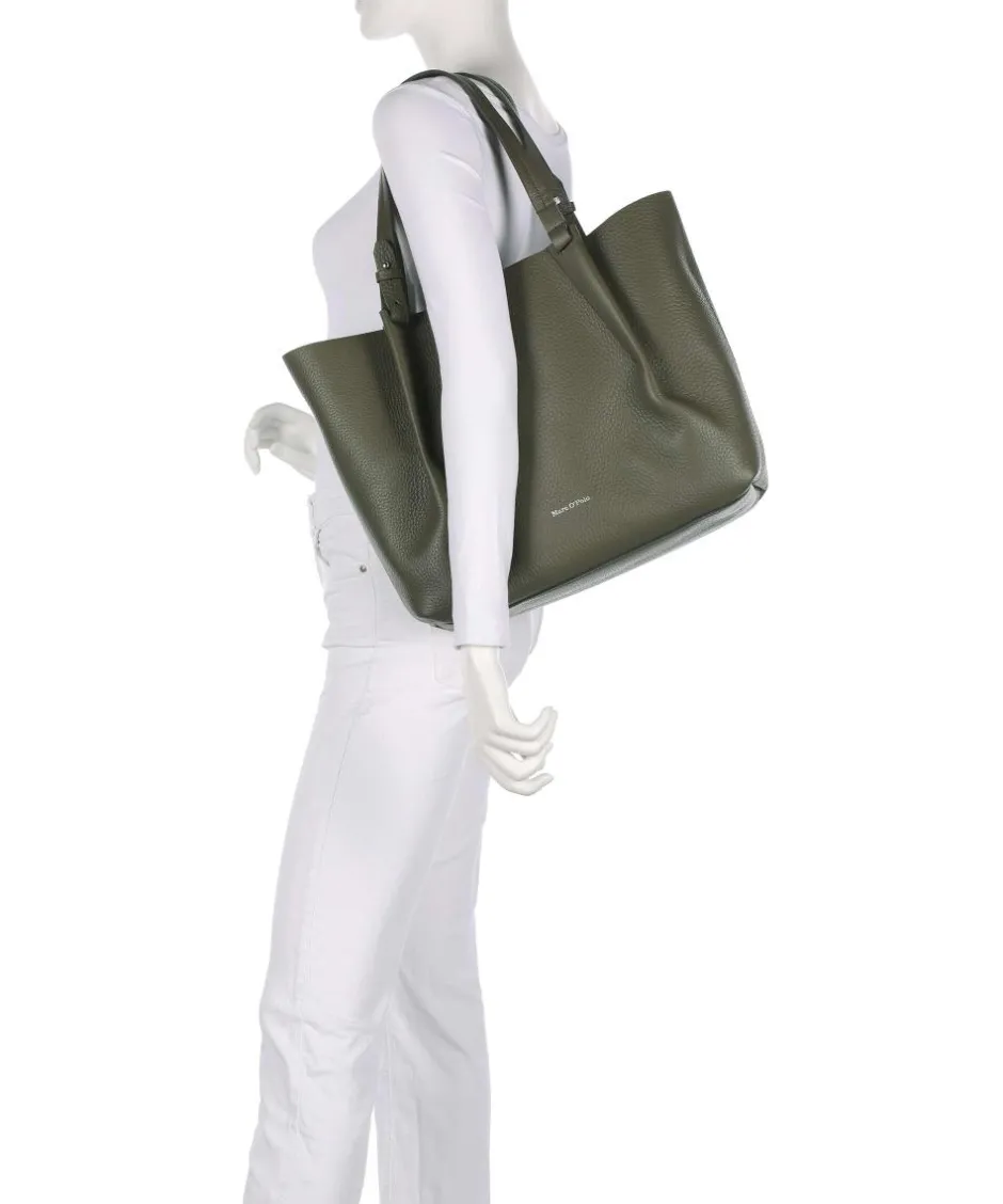 Marc O Tote Bags-Bellar M Tote bag grained cow leather