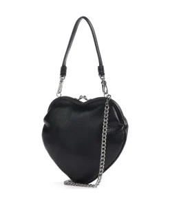Vivienne Westwood Shoulder Bags|Handbags-Belle Heart Frame Re-Vegan Grain Shoulder bag imitation leather
