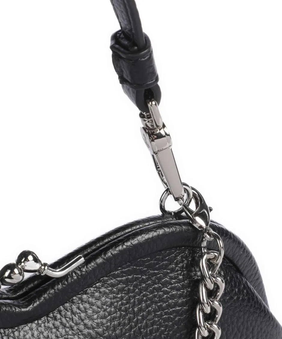 Vivienne Westwood Shoulder Bags|Handbags-Belle Heart Frame Re-Vegan Grain Shoulder bag imitation leather