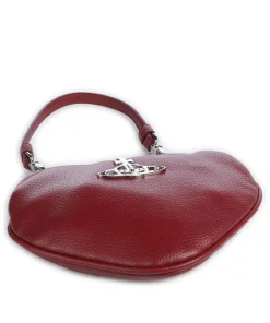 Vivienne Westwood Shoulder Bags|Handbags-Belle Heart Frame Re-Vegan Grain Shoulder bag imitation leather