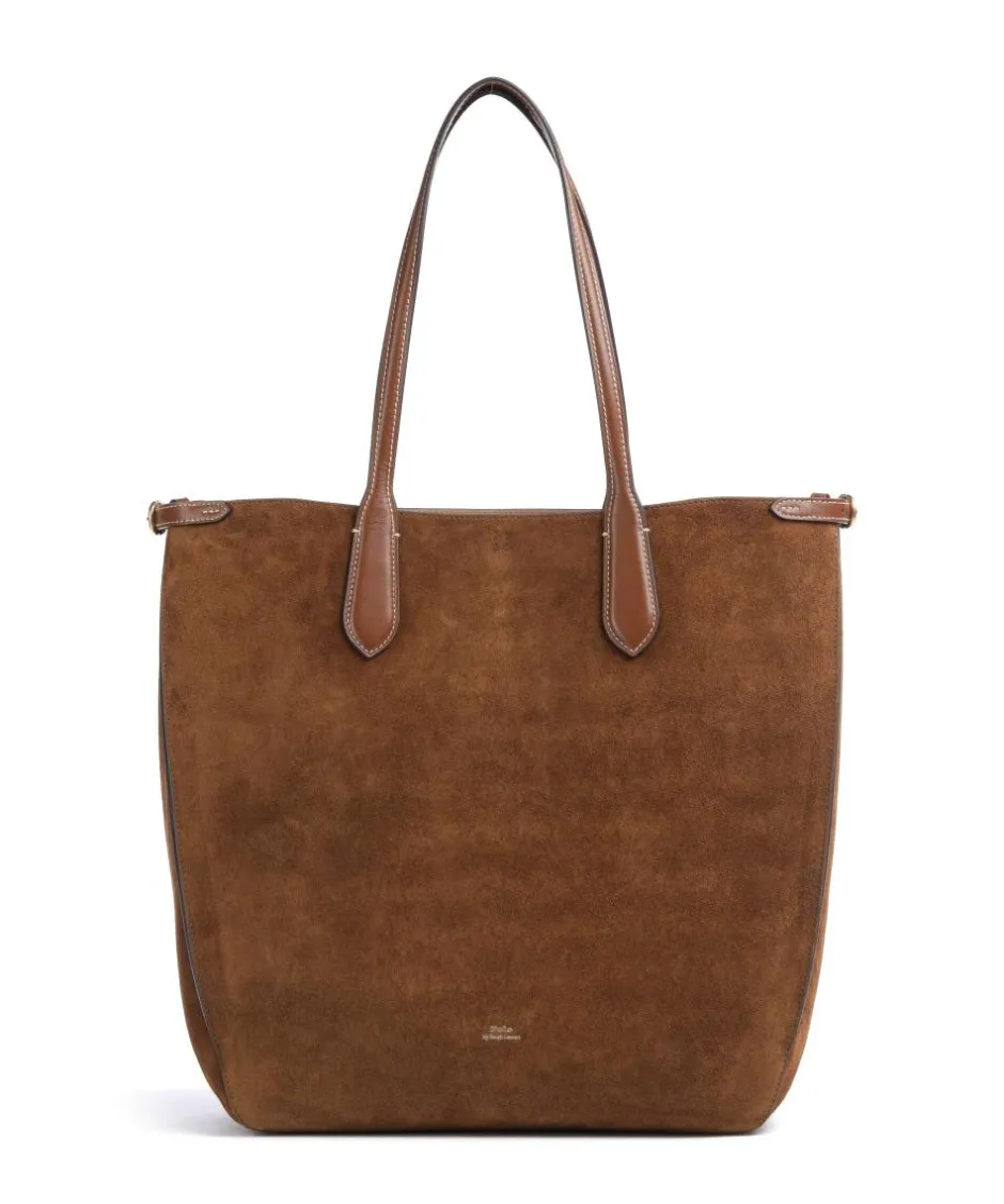 Polo Ralph Lauren Tote Bags-Bellport Large Tote bag brushed cow leather