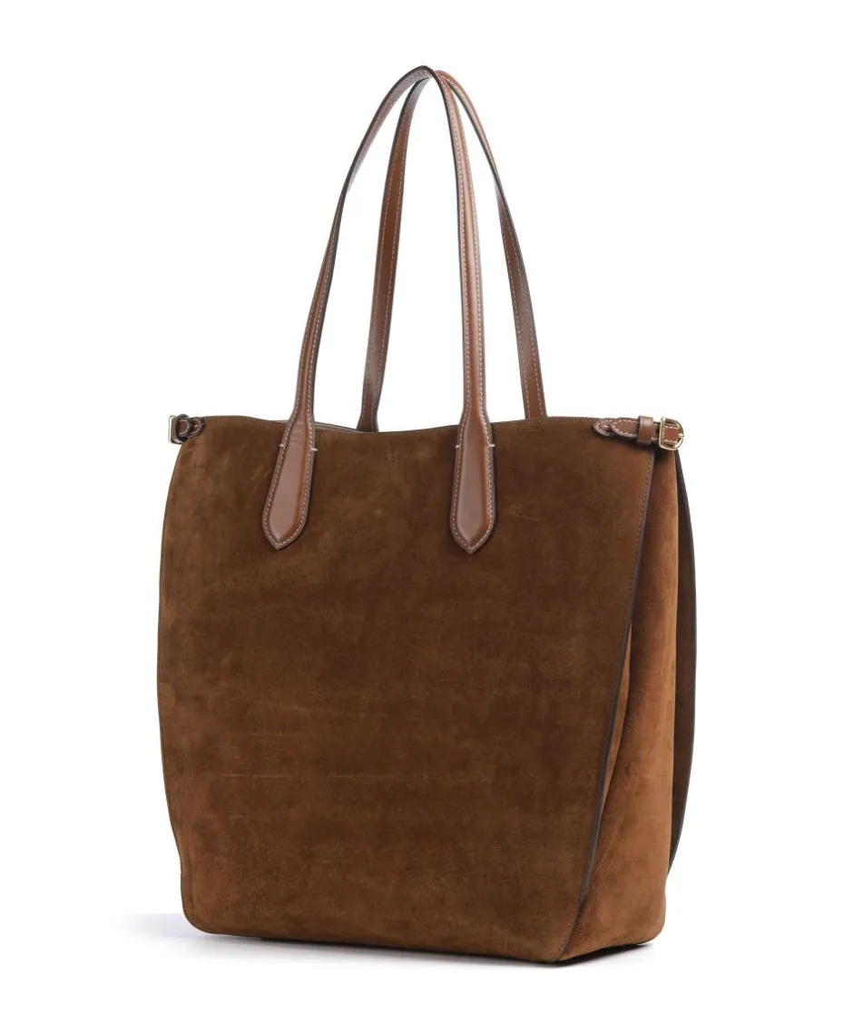 Polo Ralph Lauren Tote Bags-Bellport Large Tote bag brushed cow leather