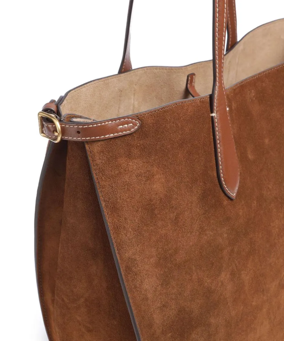 Polo Ralph Lauren Tote Bags-Bellport Large Tote bag brushed cow leather