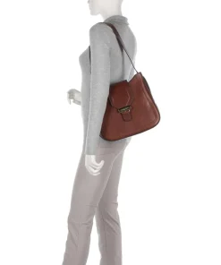 The Bridge Shoulder Bags-Benedetta Shoulder bag fine grain cow leather