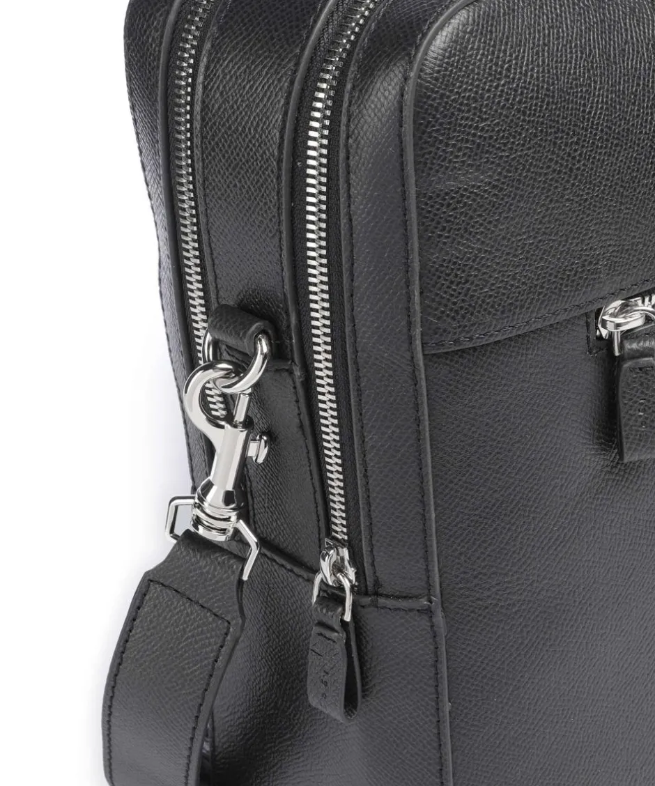 Tiger of Sweden Business- & Laptop Bags-Beridare Briefcase 17″ grained cow leather