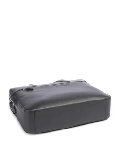 Tiger of Sweden Business- & Laptop Bags-Beridare Briefcase 17″ grained cow leather