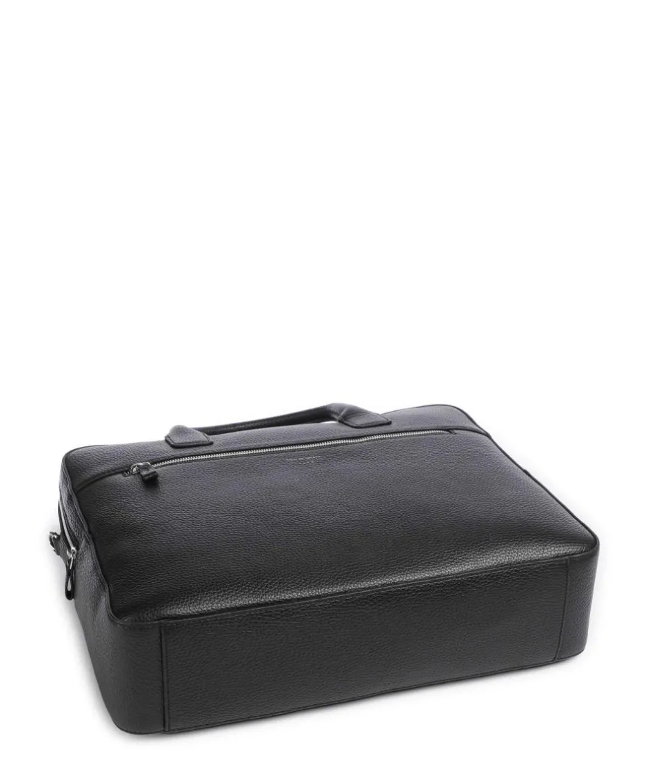 Tiger of Sweden Business- & Laptop Bags-Beridare Briefcase 15″ grained cow leather