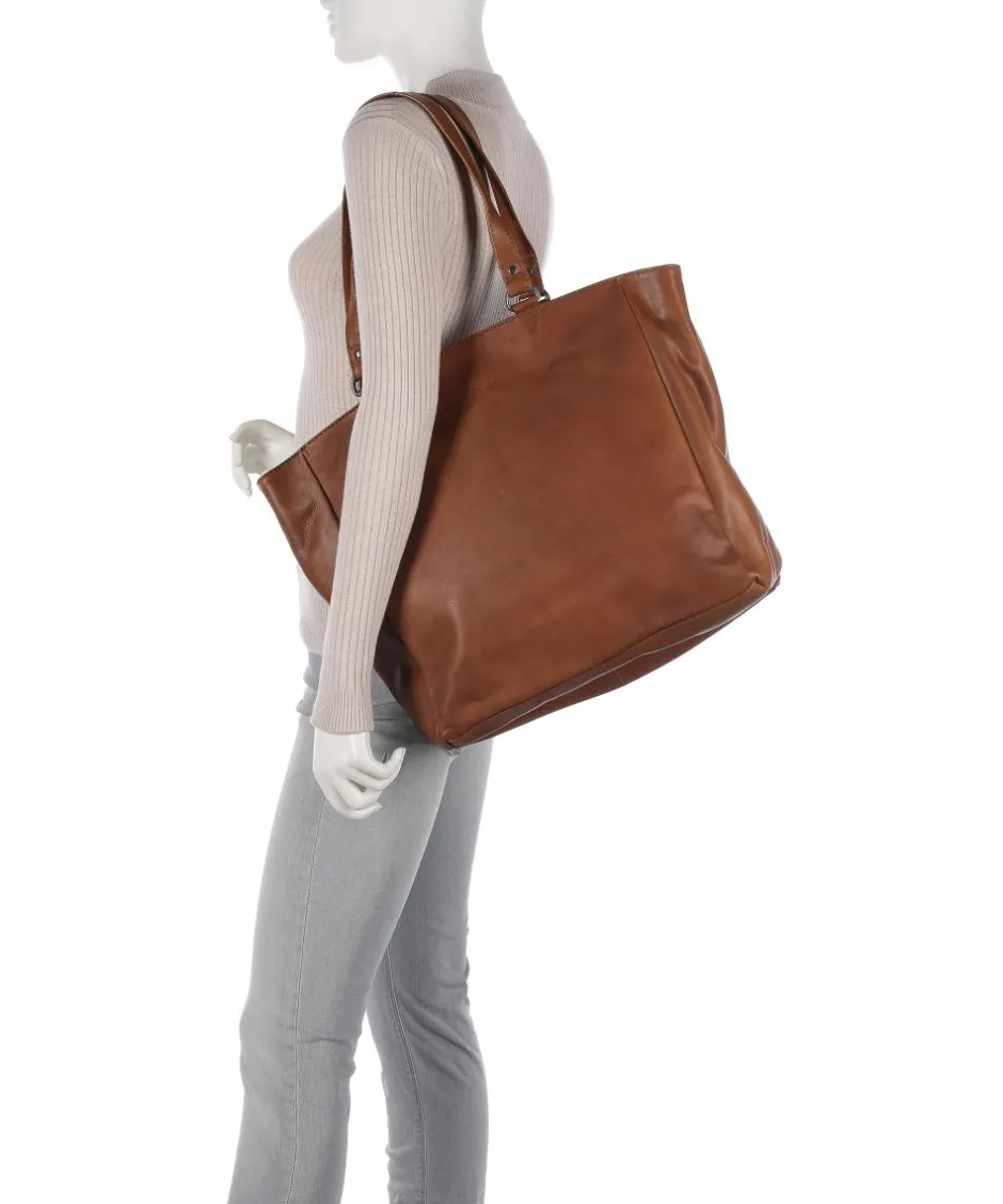 The Chesterfield Brand Tote Bags-Berlin Tote bag 13″ grained cow leather