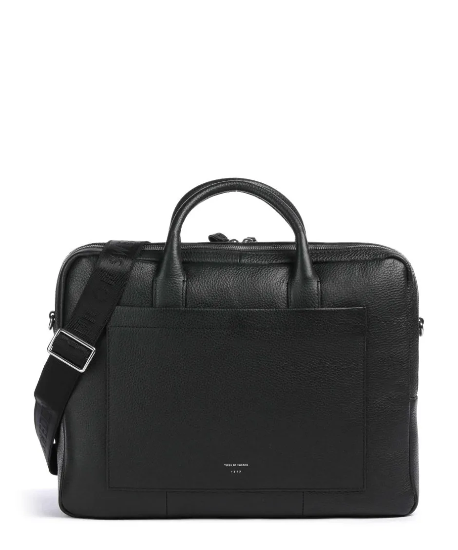 Tiger of Sweden Business- & Laptop Bags-Beroun Briefcase grained leather