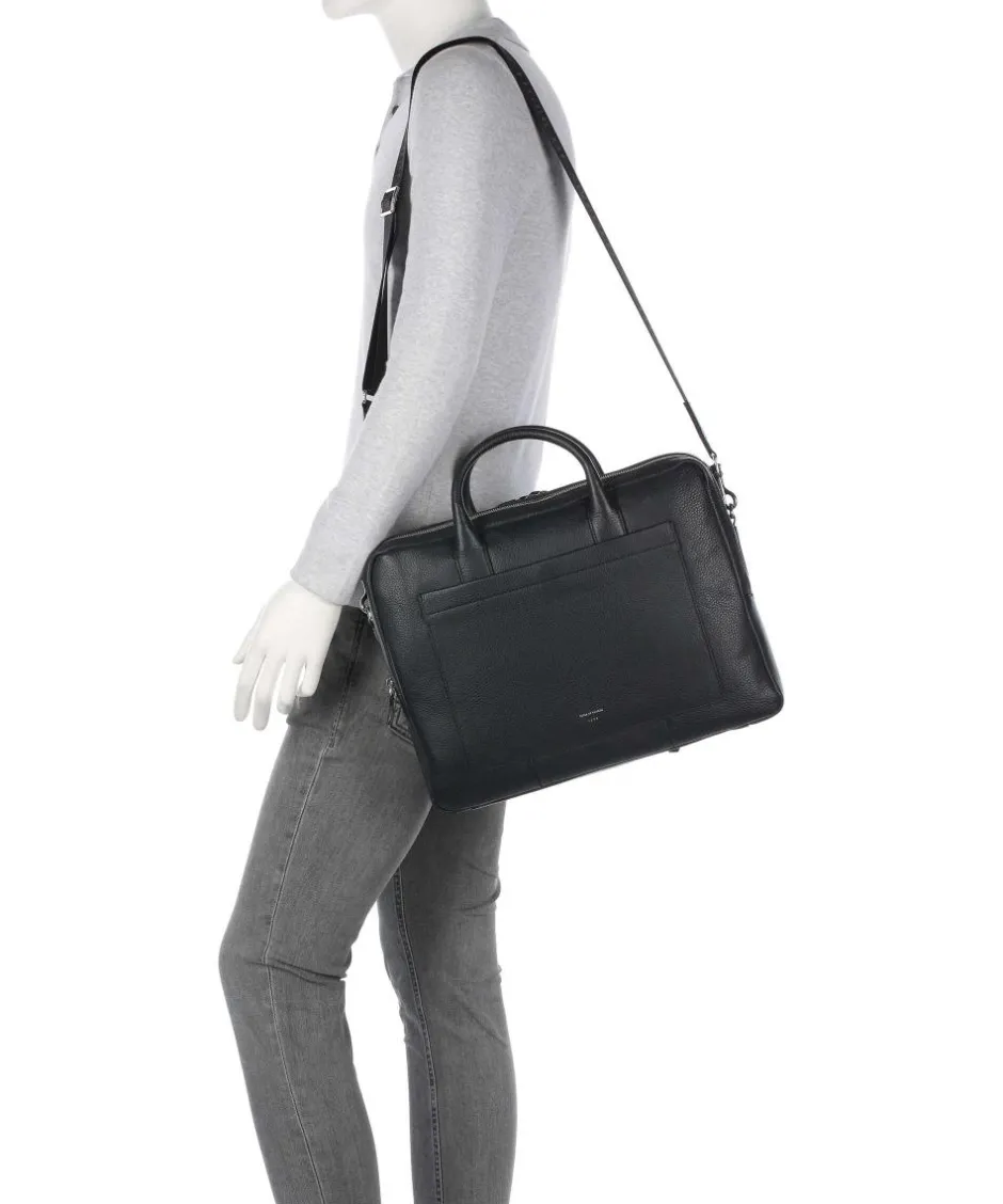 Tiger of Sweden Business- & Laptop Bags-Beroun Briefcase grained leather