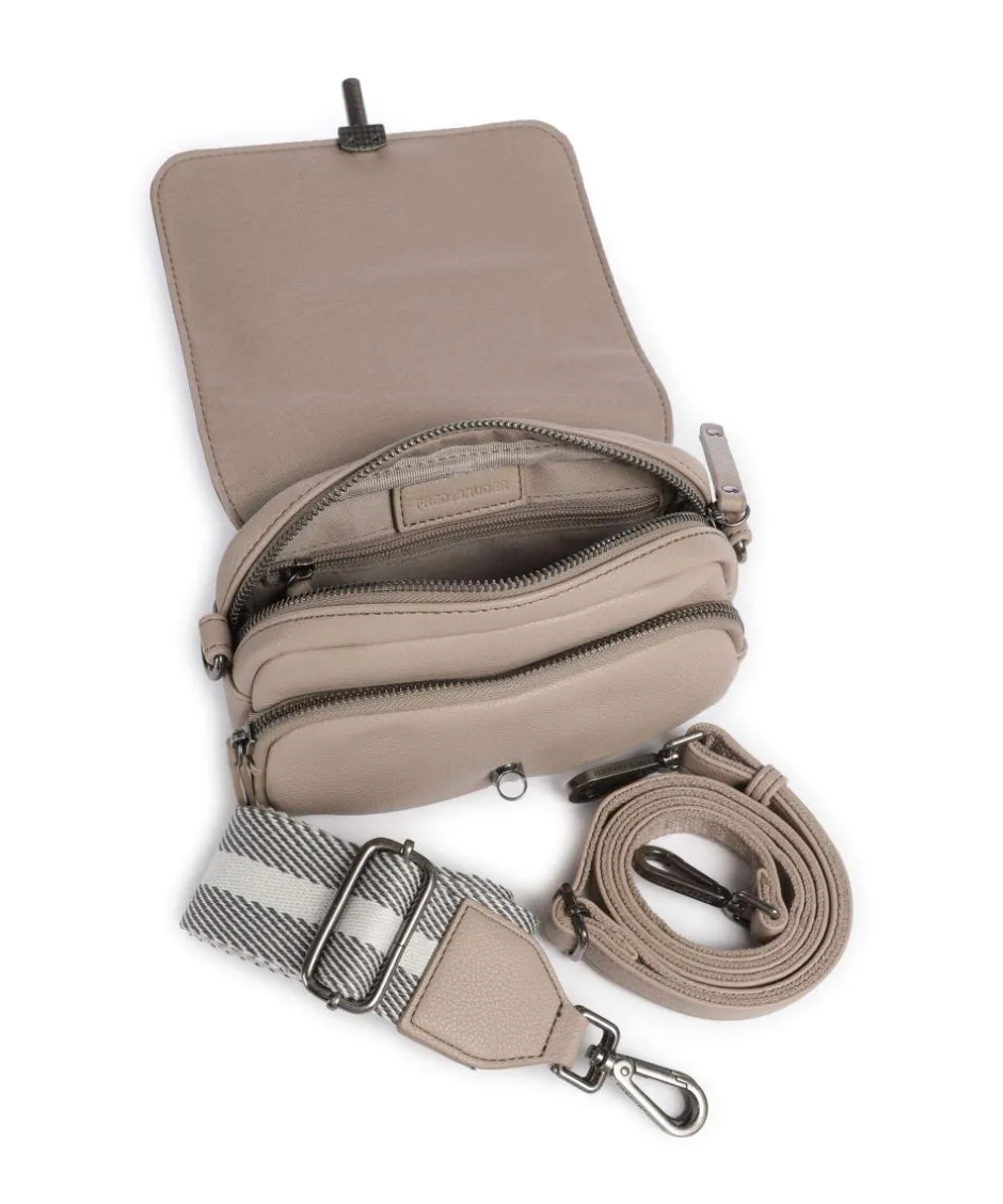 FredsBruder Crossbody Bags-Bestie Crossbody bag recycled leather