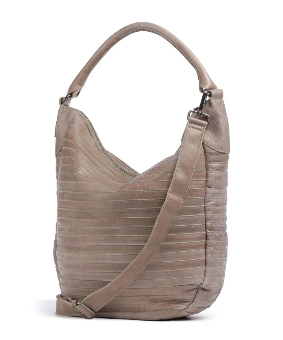 FredsBruder Shoulder Bags|Hobo Bags-Bestseller Collection Gürteltier S Hobo bag grained leather