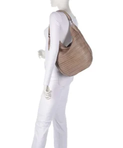 FredsBruder Shoulder Bags|Hobo Bags-Bestseller Collection Gürteltier S Hobo bag grained leather
