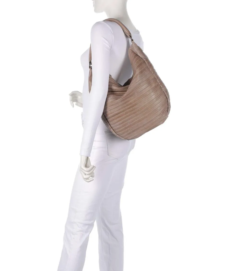 FredsBruder Shoulder Bags|Hobo Bags-Bestseller Collection Gürteltier S Hobo bag grained leather