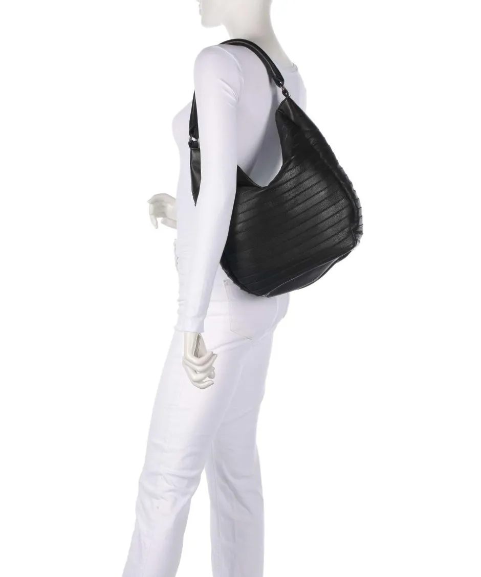 FredsBruder Shoulder Bags|Hobo Bags-Bestseller Collection Gürteltier S Hobo bag grained leather