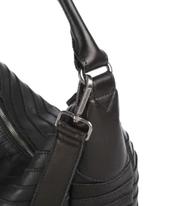 FredsBruder Shoulder Bags|Hobo Bags-Bestseller Collection Gürteltier S Hobo bag grained leather