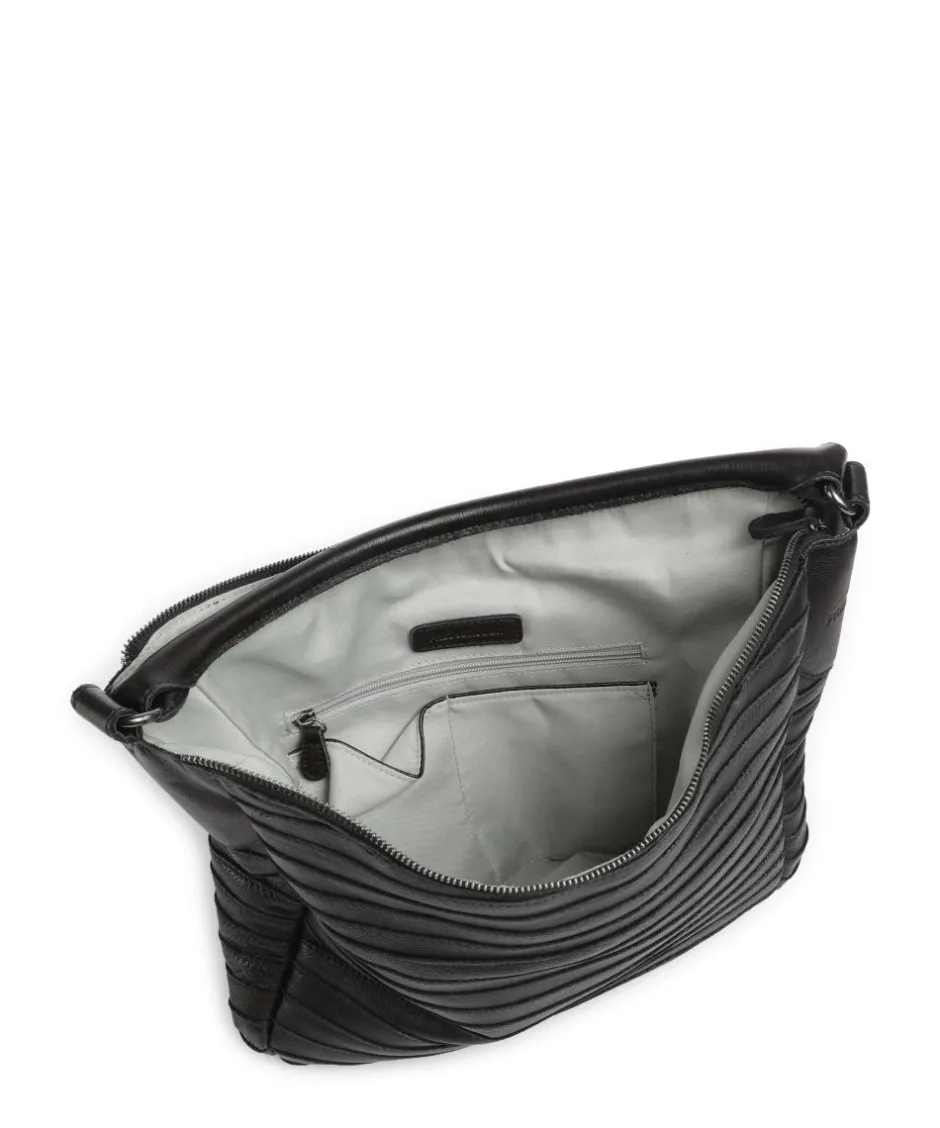 FredsBruder Shoulder Bags|Hobo Bags-Bestseller Collection Gürteltier S Hobo bag grained leather