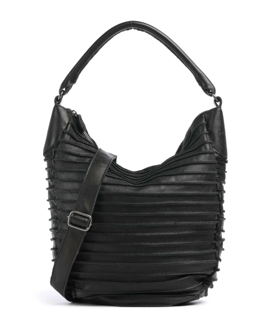 FredsBruder Shoulder Bags|Hobo Bags-Bestseller Hobo bag grained leather
