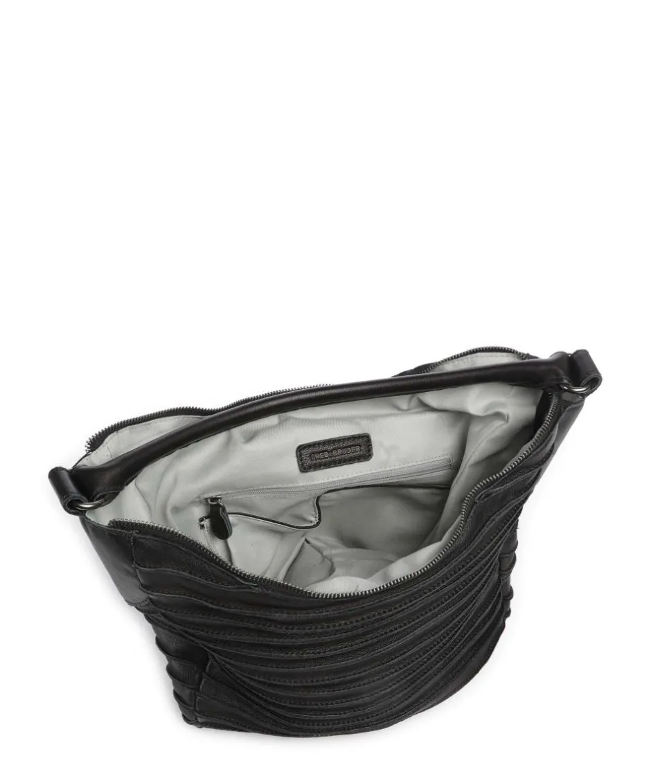 FredsBruder Shoulder Bags|Hobo Bags-Bestseller Hobo bag grained leather