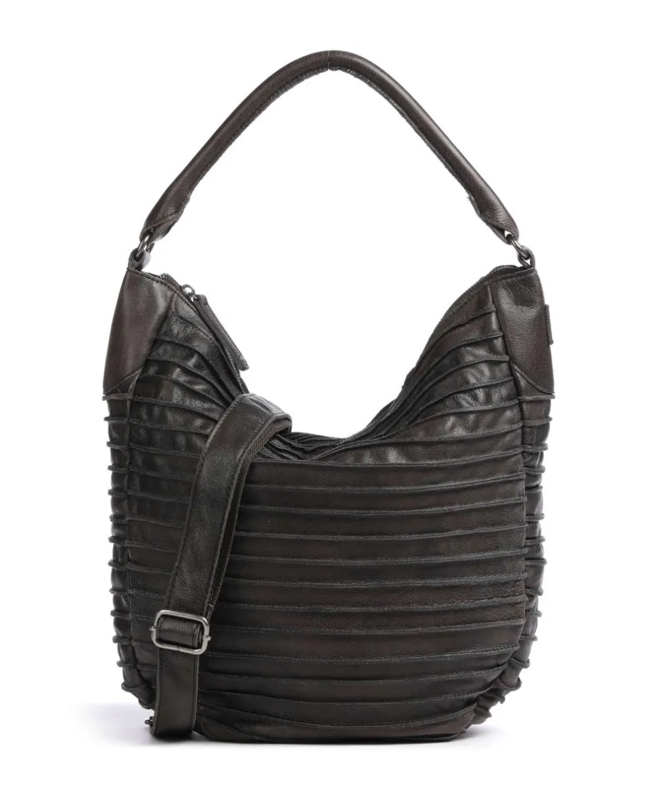 FredsBruder Shoulder Bags|Hobo Bags-Bestseller Hobo bag grained leather