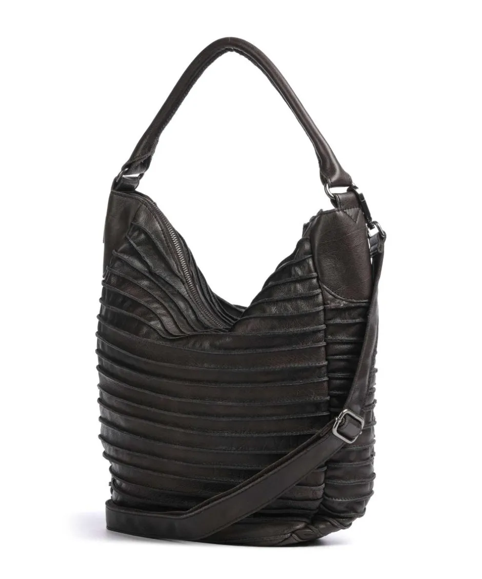FredsBruder Shoulder Bags|Hobo Bags-Bestseller Hobo bag grained leather