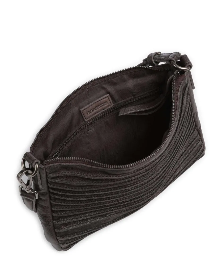 FredsBruder Shoulder Bags|Hobo Bags-Bestseller Riffel Hobo bag grained leather