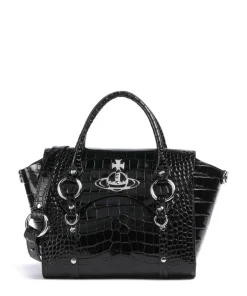 Vivienne Westwood Handbags|Crossbody Bags-Betty Embossed Croc Medium Handbag embossed calfskin
