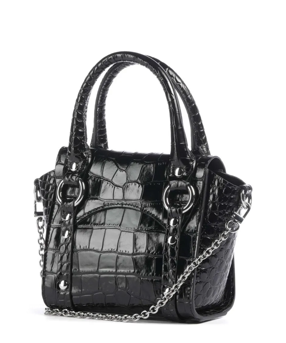 Vivienne Westwood Handbags|Crossbody Bags-Betty Embossed Croc Mini Crossbody bag embossed calfskin