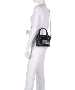 Vivienne Westwood Handbags|Crossbody Bags-Betty Embossed Croc Mini Crossbody bag embossed calfskin