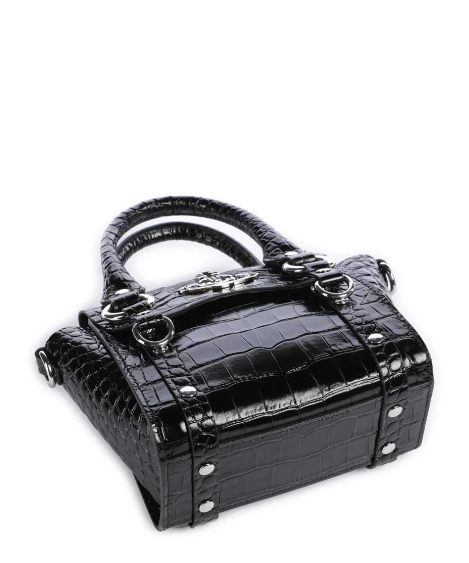 Vivienne Westwood Handbags|Crossbody Bags-Betty Embossed Croc Mini Crossbody bag embossed calfskin