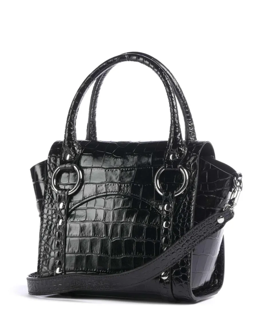 Vivienne Westwood Handbags|Crossbody Bags-Betty Embossed Croc Small Handbag embossed calfskin