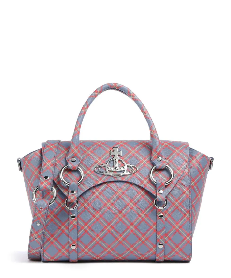 Vivienne Westwood Handbags-Betty Saffiano Printed Medium Handbag imitation leather