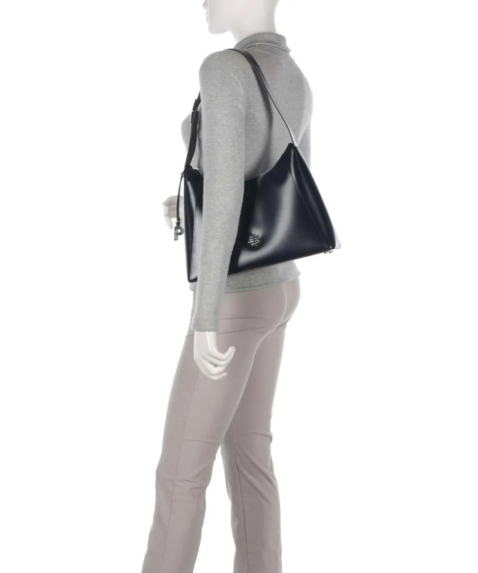 Picard Shoulder Bags-Black Tie Shoulder bag smooth cow leather