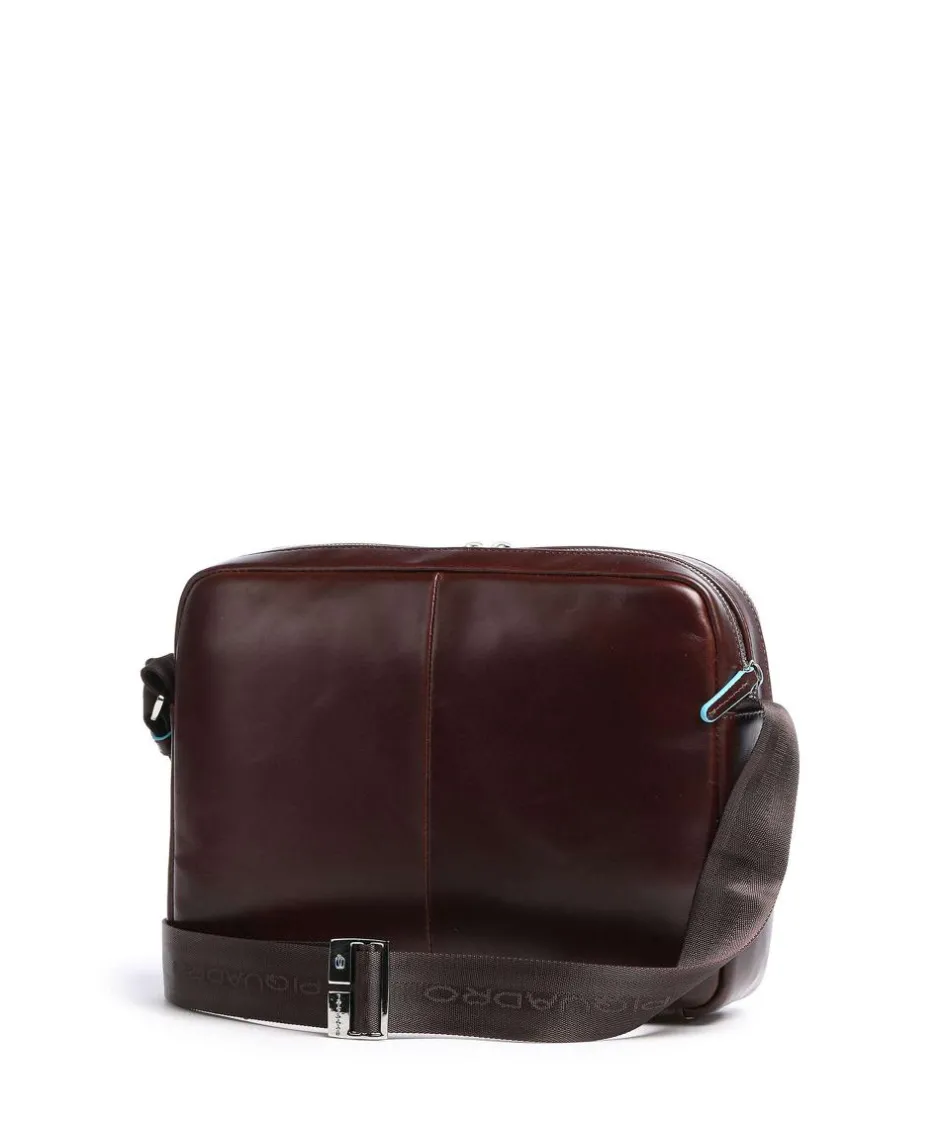 Piquadro Business- & Laptop Bags-Blue Square Briefcase leather
