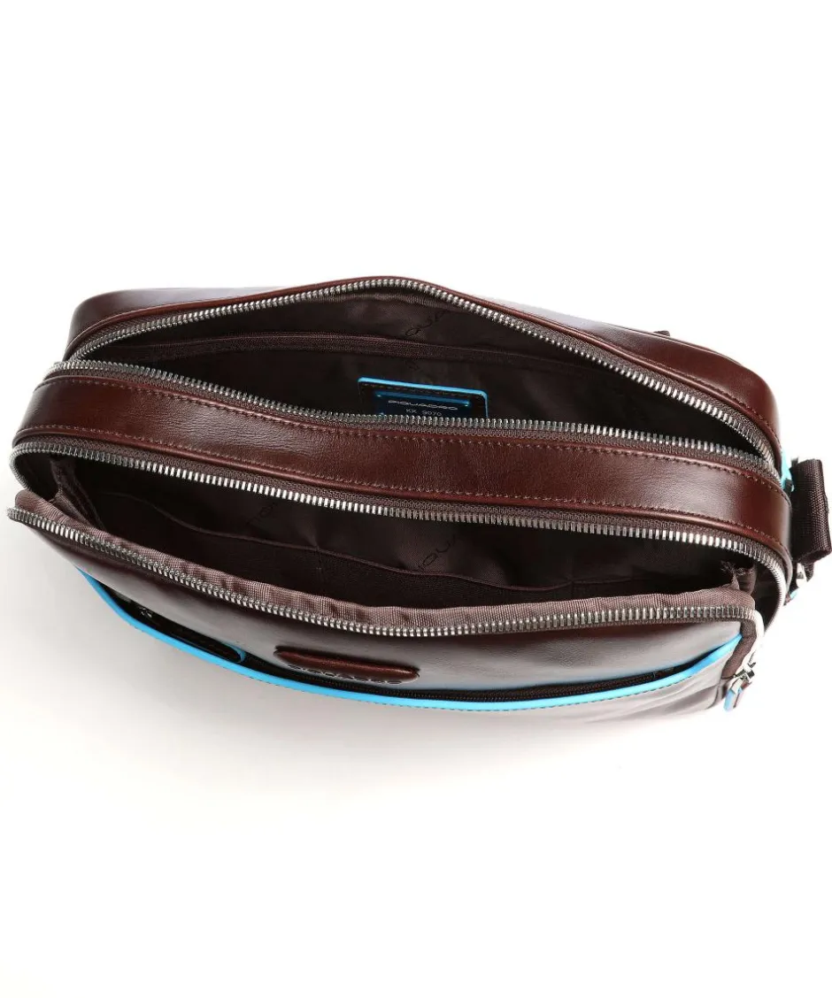 Piquadro Business- & Laptop Bags-Blue Square Briefcase leather