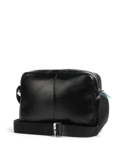 Piquadro Business- & Laptop Bags-Blue Square Briefcase leather