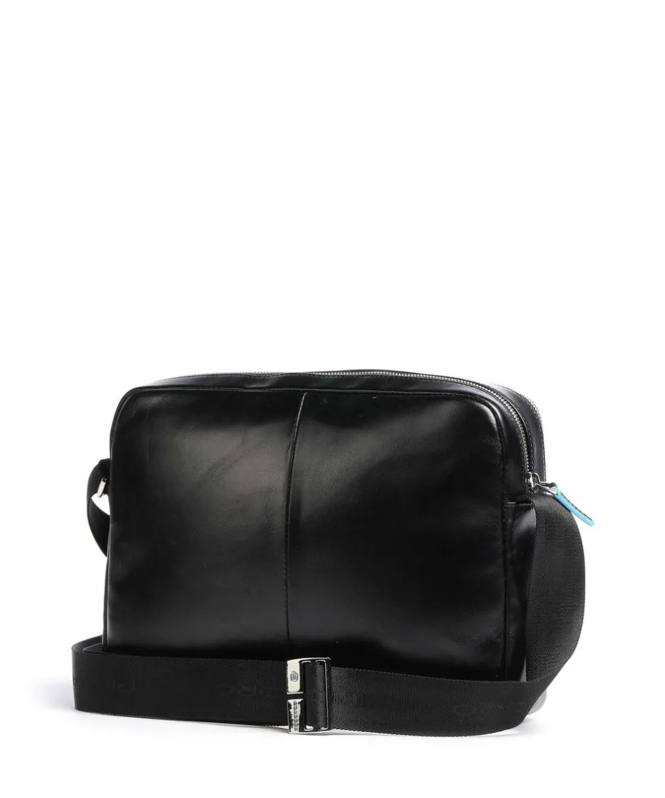 Piquadro Business- & Laptop Bags-Blue Square Briefcase leather