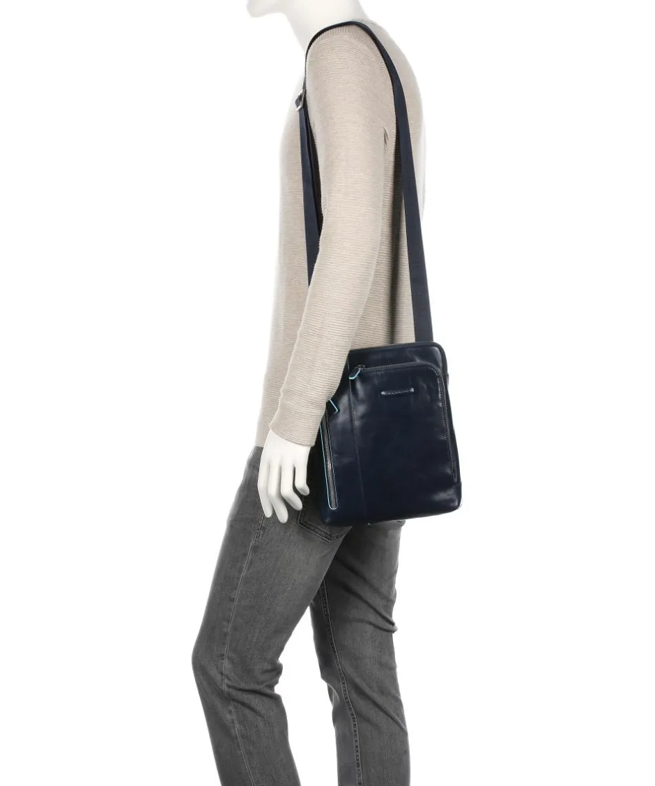Piquadro Crossbody Bags-Square Crossbody bag leather