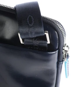 Piquadro Crossbody Bags-Square Crossbody bag leather