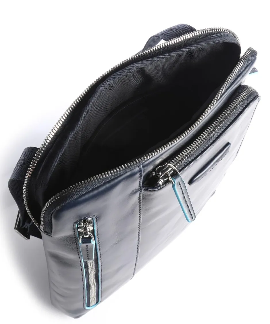 Piquadro Crossbody Bags-Square Crossbody bag leather