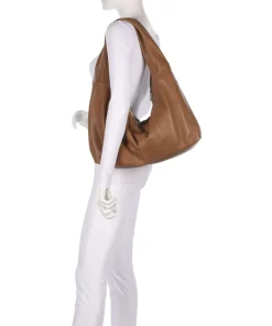Liebeskind Shoulder Bags|Hobo Bags-Bo Sheep Natural L Hobo bag sheepskin leather