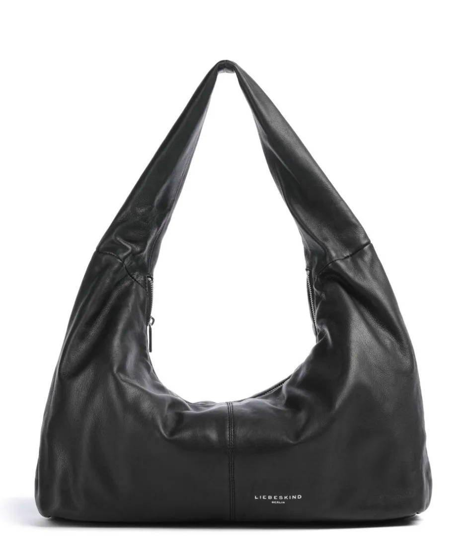 Liebeskind Shoulder Bags|Hobo Bags-Bo Sheep Natural L Hobo bag sheepskin leather