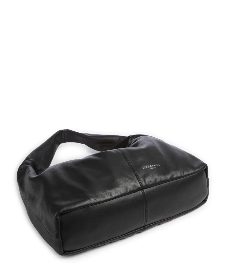 Liebeskind Shoulder Bags|Hobo Bags-Bo Sheep Natural L Hobo bag sheepskin leather